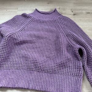 American Eagle purple sweater new.